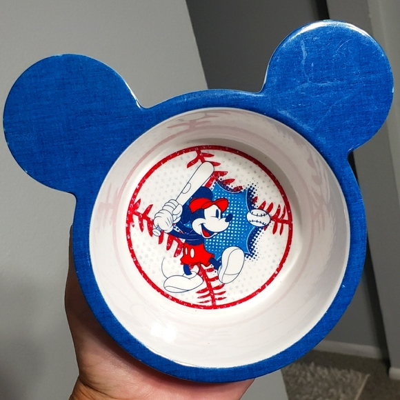 Mickey Mouse Baseball Ear Bowls - Picture 2 of 4